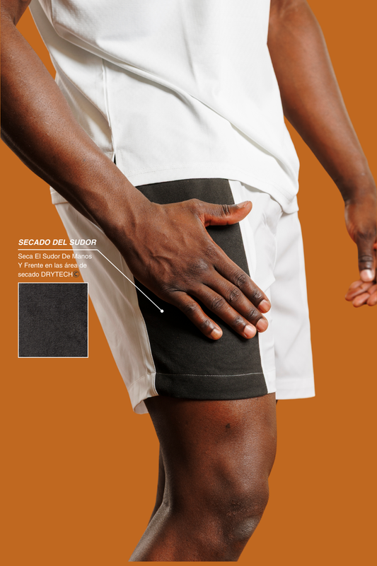 Pantalón Corto white Quickdry