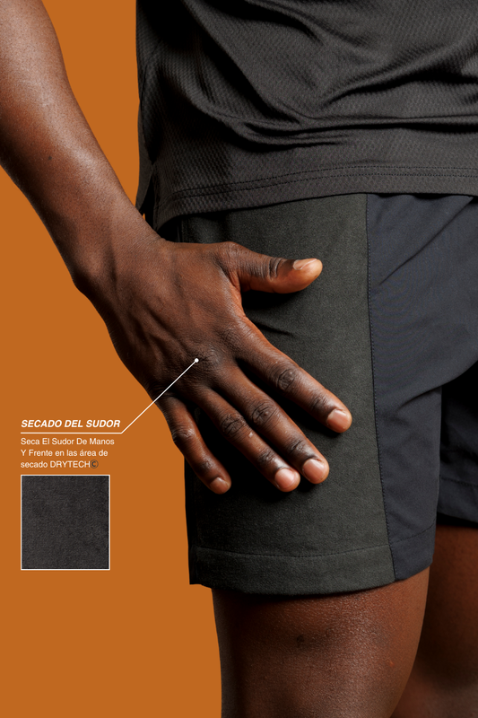 Pantalón Corto black Quickdry