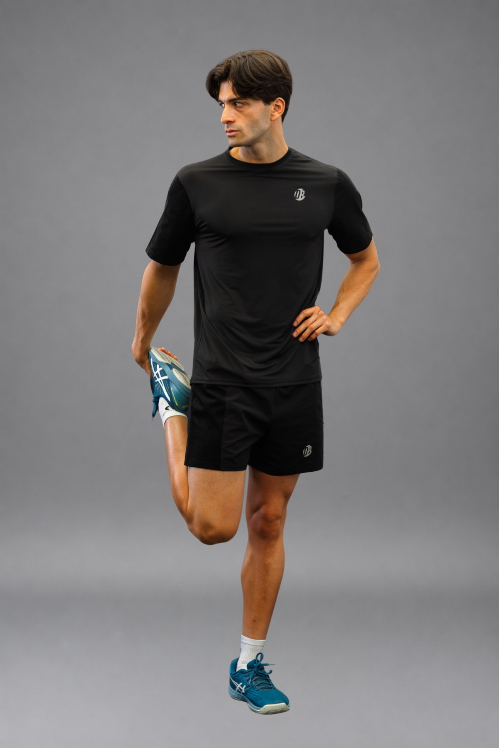 Camiseta Dryplay Clásica Negro