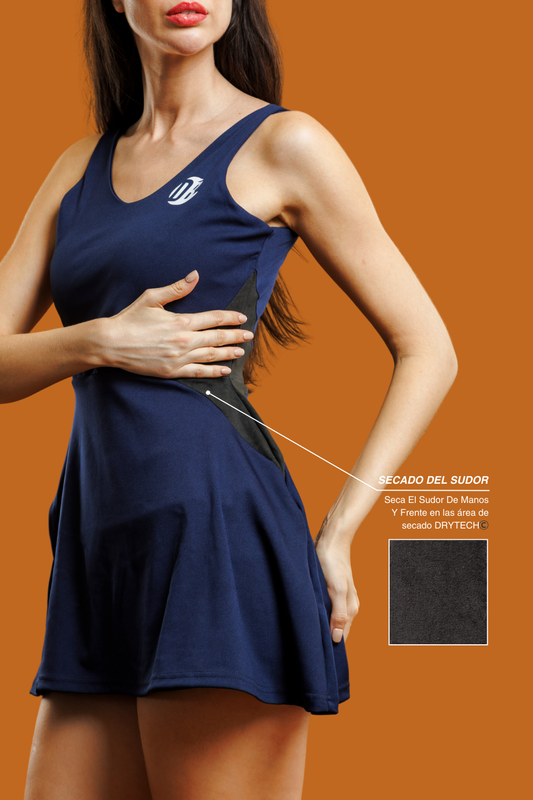 Vestido navy clasico