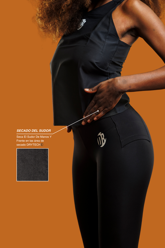 Camiseta Drypadel black