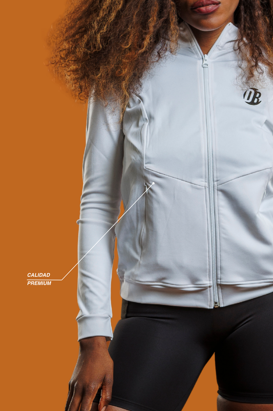 Chaqueta Dryjack white Mujer
