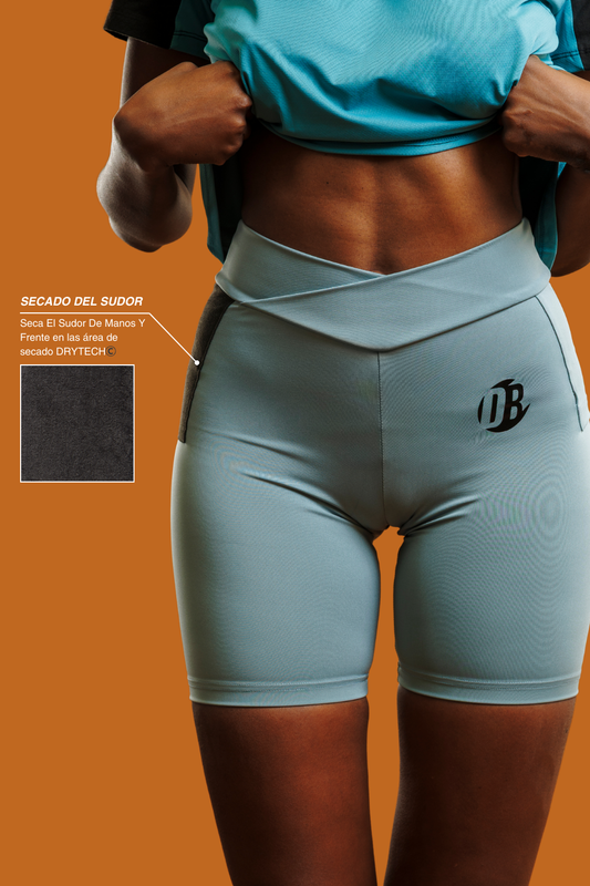 shorts Dryflex sky blue
