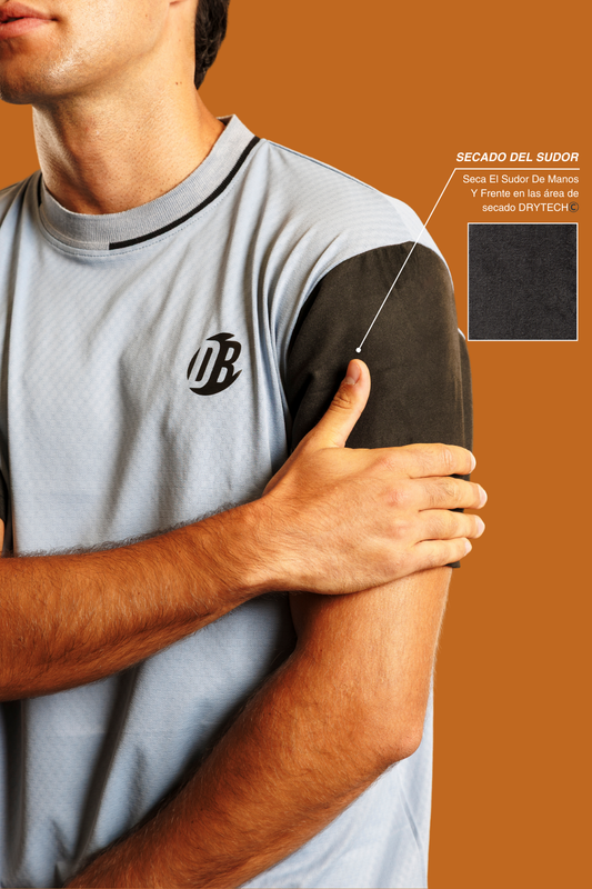 Camiseta Advance Skyblue Dryplay