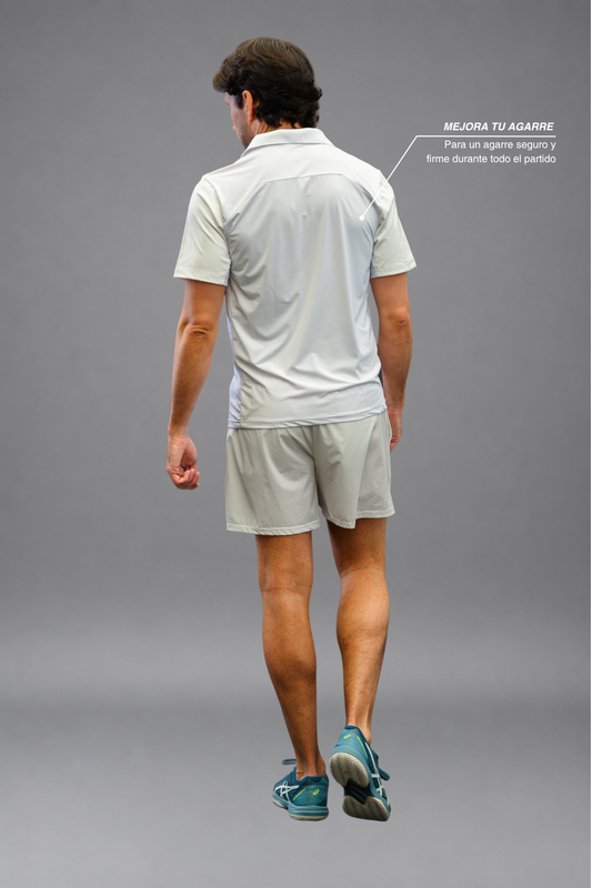 Polo Drygame Clásico Blanco