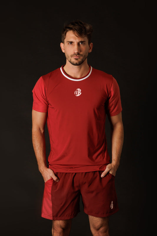 Camiseta Advance Dryplay Vino