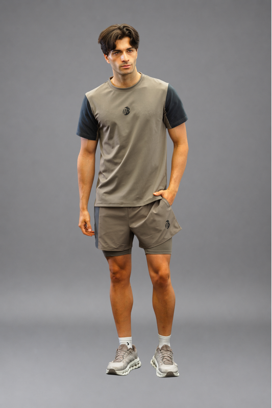 Camiseta Dryplay Advance Coffee