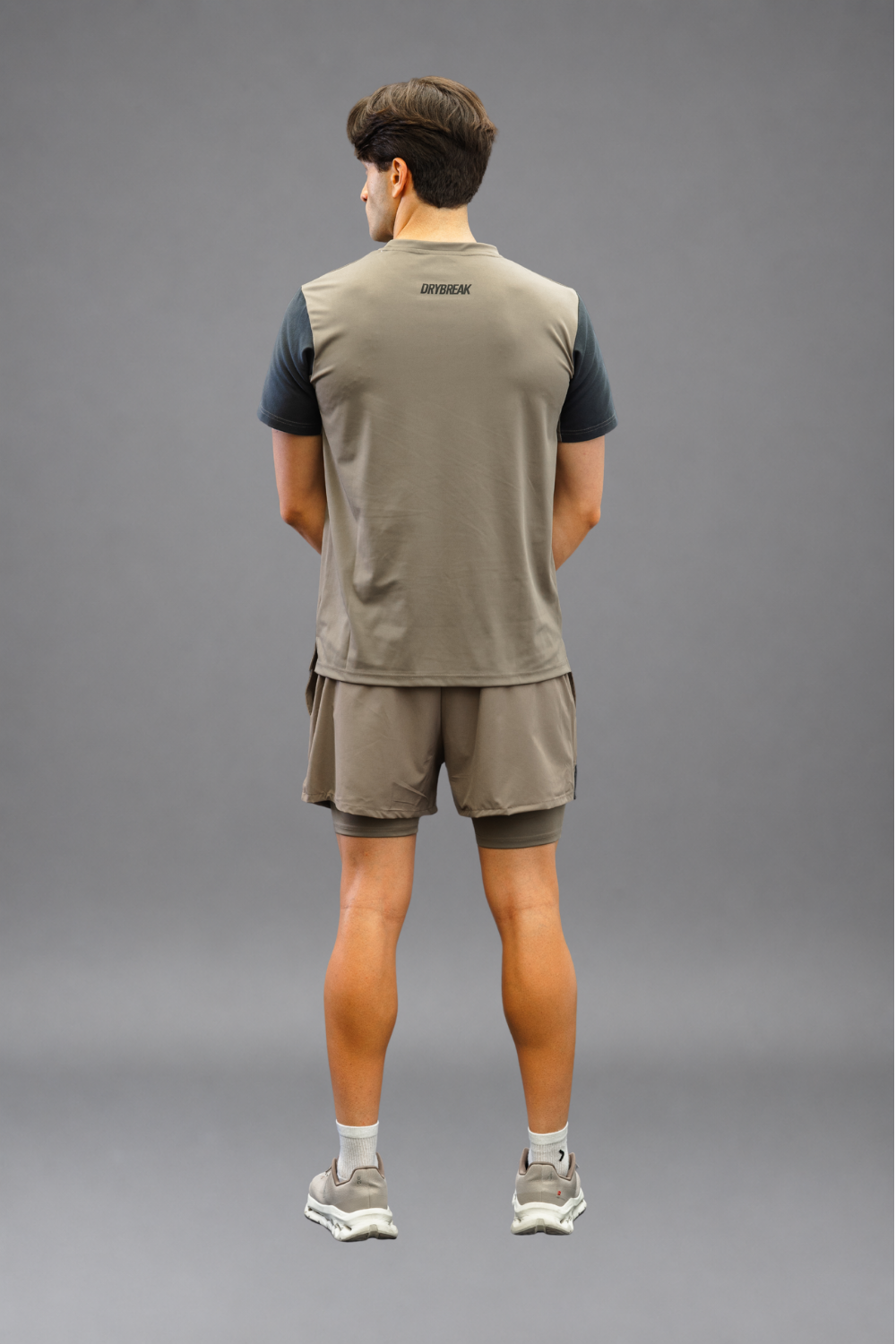 Camiseta Dryplay Advance Coffee