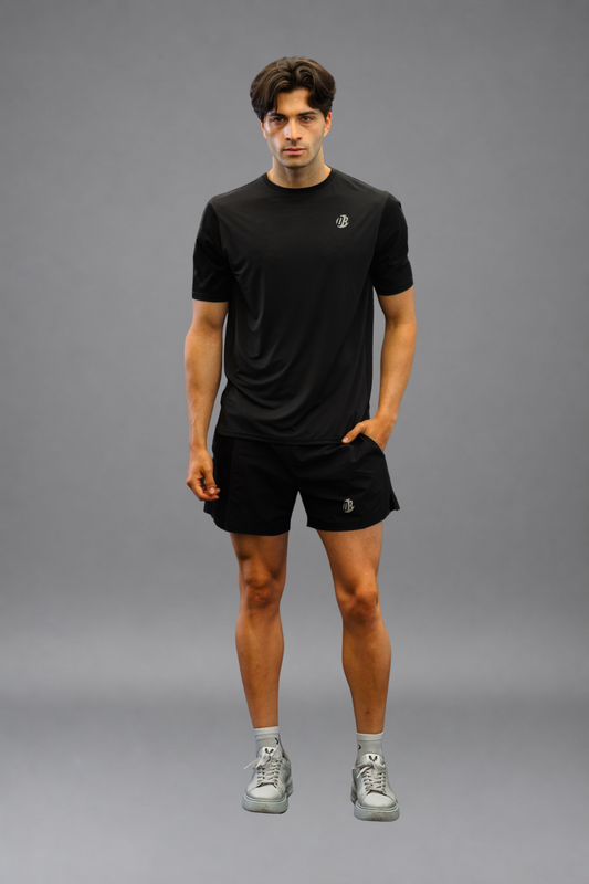 Camiseta Dryplay Clásica Negro
