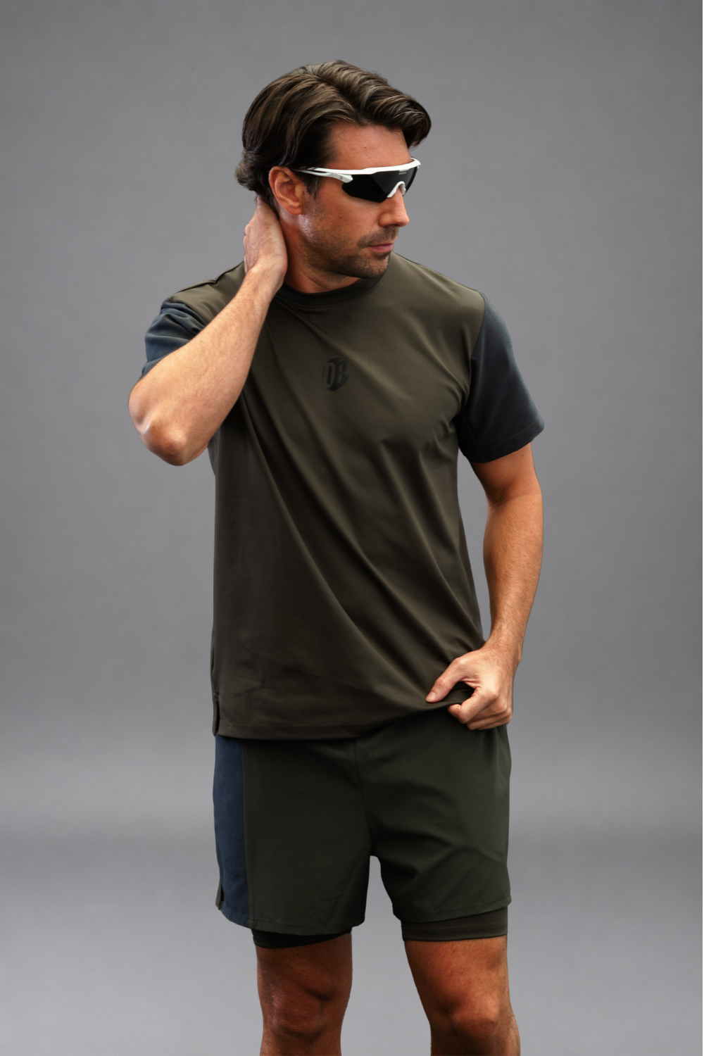 Camiseta Dryplay Advance Olive