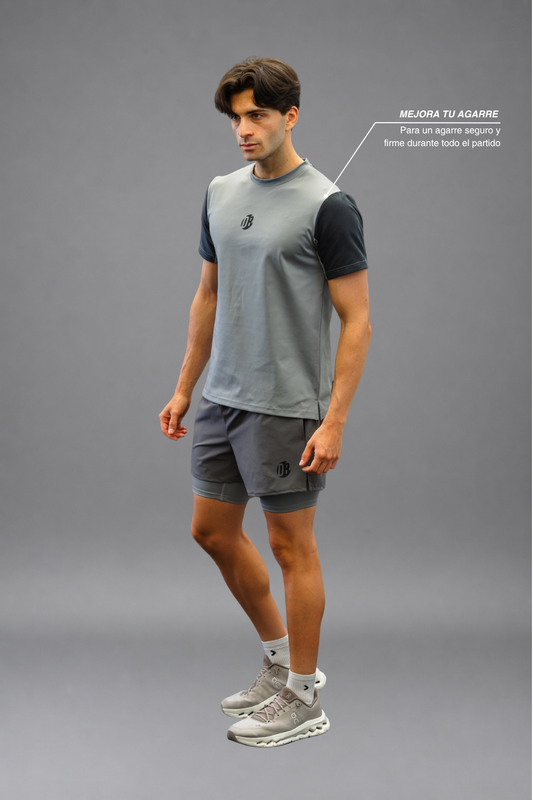 Camiseta Dryplay Advance Stone