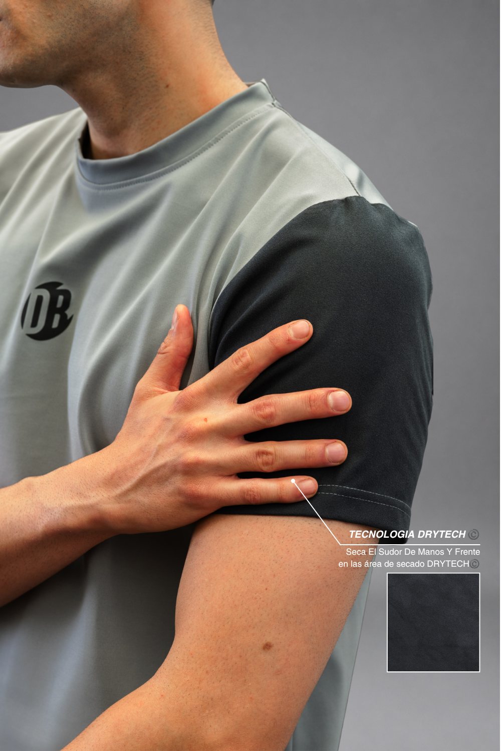 Camiseta Dryplay Advance Stone