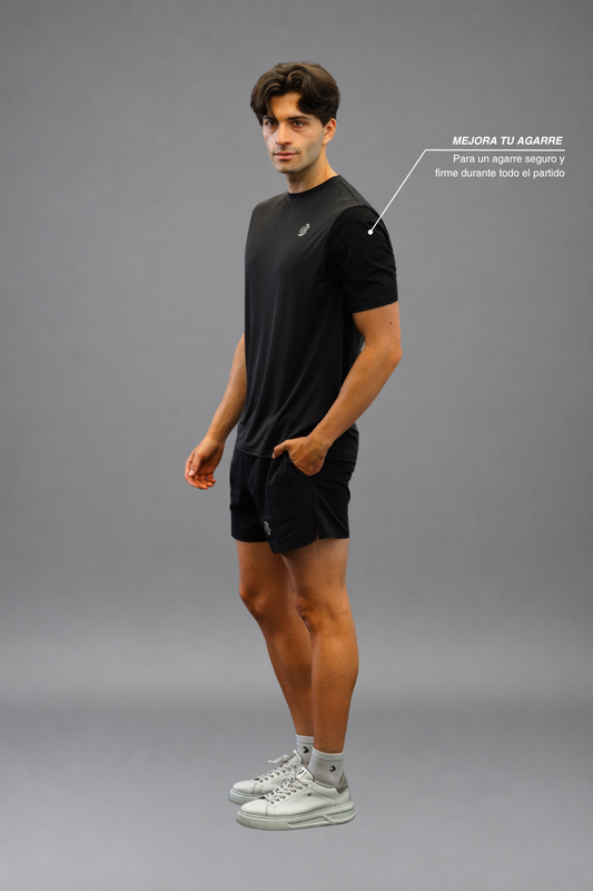 Camiseta Dryplay Clásica Negro
