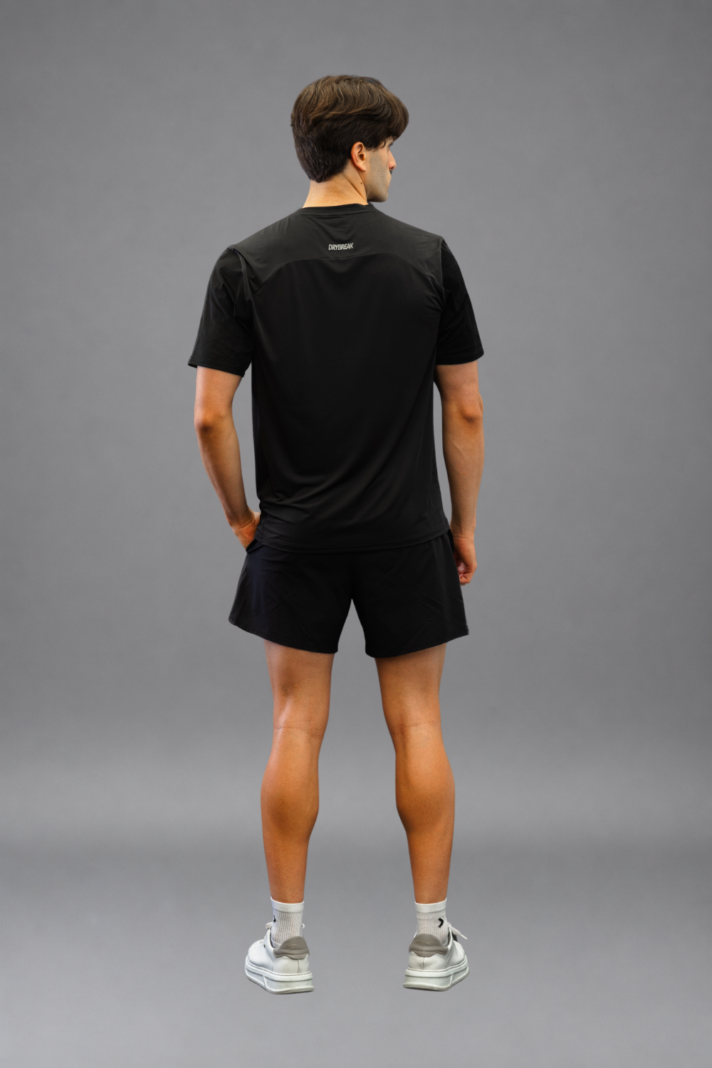 Camiseta Dryplay Clásica Negro
